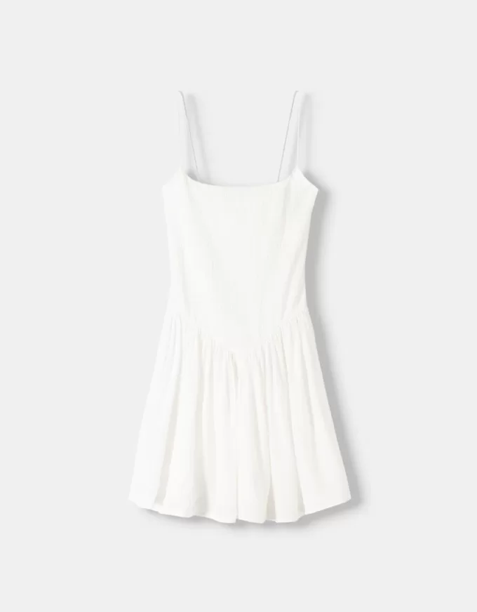 Rochie midi cu bretele