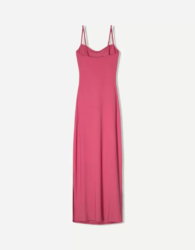 Rochie midi cu bretele Rochie midi cu bretele
