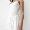 Rochie midi cu bretele