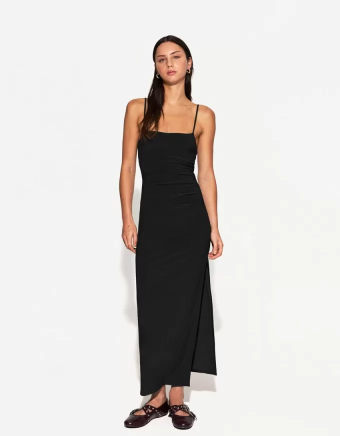 Rochie midi cu bretele