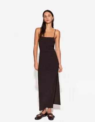 Rochie midi cu bretele