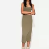 Rochie midi cu bretele