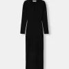Rochie midi cu guler polo Rochie midi cu guler polo