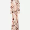 Rochie midi cu imprimeu Rochie midi cu imprimeu