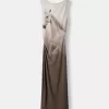 Rochie midi cu imprimeu Rochie midi cu imprimeu