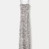 Rochie midi cu imprimeu animal Rochie midi cu imprimeu animal