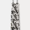 Rochie midi cu imprimeu animal Rochie midi cu imprimeu animal