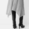 Rochie midi cu paiete cu decolteu Rochie midi cu paiete cu decolteu