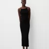 Rochie midi cu spatele deschis Rochie midi cu spatele deschis