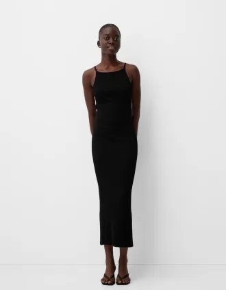 Rochie midi cu spatele deschis