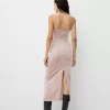 Rochie midi din catifea bandeau Rochie midi din catifea bandeau