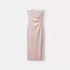 Rochie midi din catifea bandeau Rochie midi din catifea bandeau
