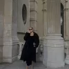 Rochie midi din catifea cu decolteu Rochie midi din catifea cu decolteu