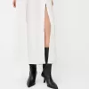 Rochie midi din dantela satinata Rochie midi din dantela satinata