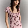 Rochie midi din tul Rochie midi din tul