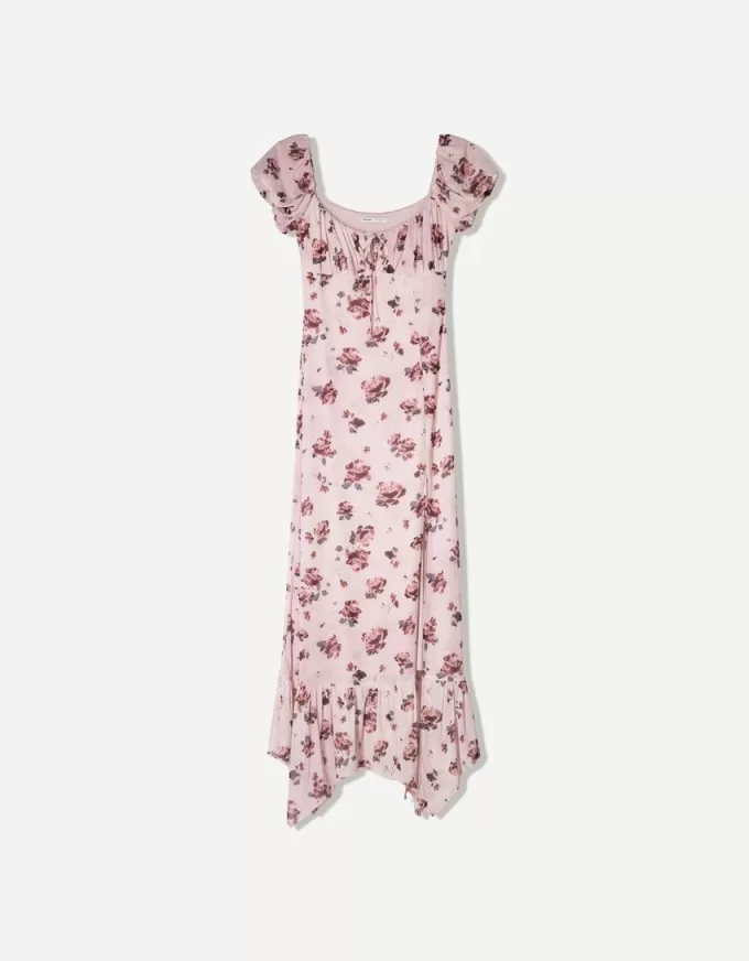 Rochie midi din tul Rochie midi din tul