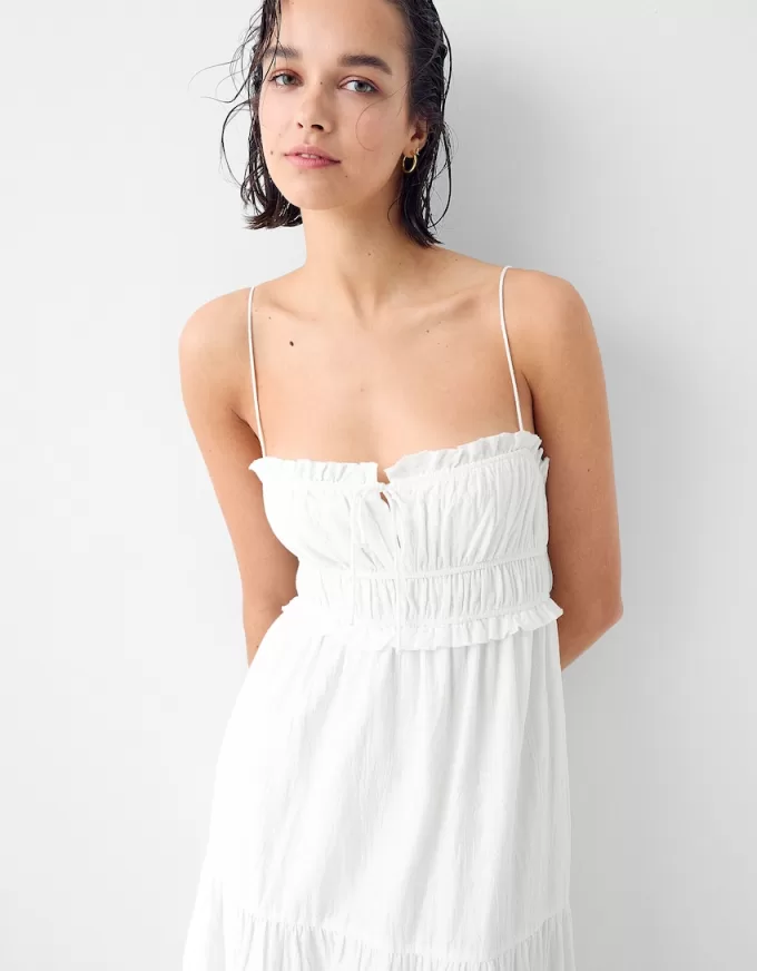 Rochie midi rustica