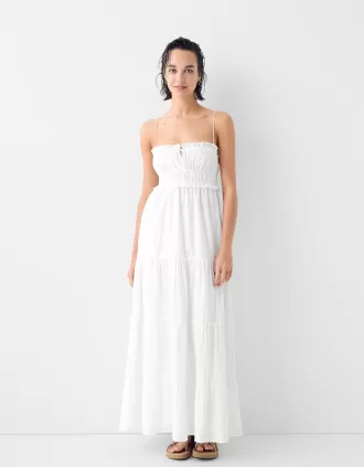 Rochie midi rustica