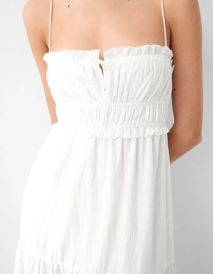Rochie midi rustica