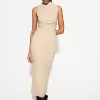 Rochie midi texturată mulat