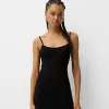 Rochie midi tricotată cu mărgele Rochie midi tricotată cu mărgele