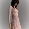 Rochie mini adunată Rochie mini adunată