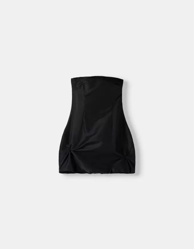 Rochie mini cu balon Rochie mini cu balon