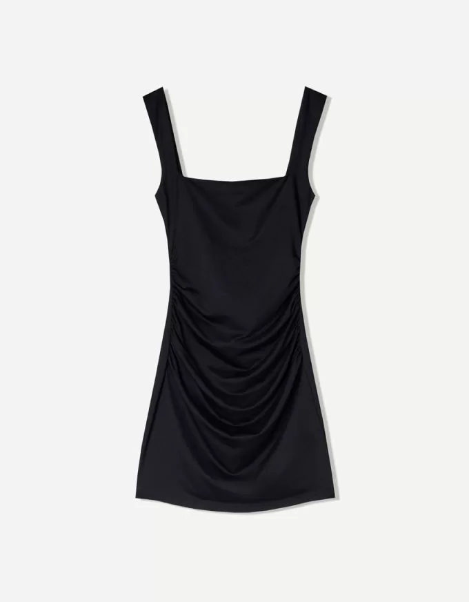 Rochie mini cu bretele Rochie mini cu bretele