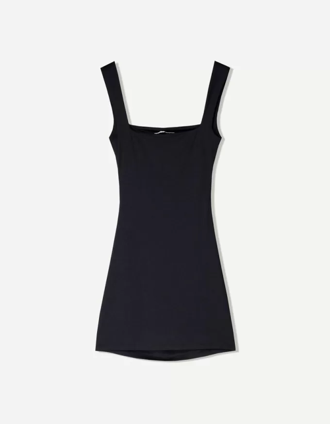 Rochie mini cu bretele Rochie mini cu bretele