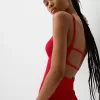 Rochie mini cu bretele la spate Rochie mini cu bretele la spate
