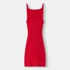 Rochie mini cu bretele la spate Rochie mini cu bretele la spate