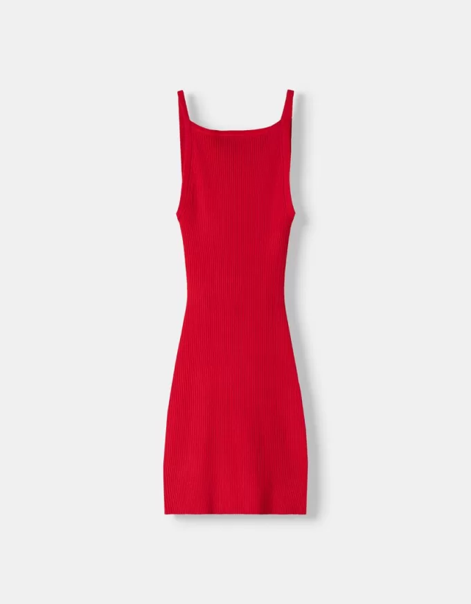 Rochie mini cu bretele la spate Rochie mini cu bretele la spate