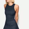 Rochie mini cu curea cravata Rochie mini cu curea cravata