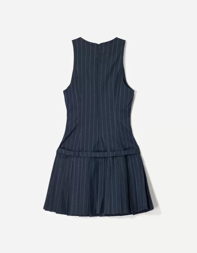 Rochie mini cu curea cravata Rochie mini cu curea cravata