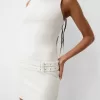 Rochie mini cu curea cu catarame Rochie mini cu curea cu catarame