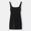 Rochie mini cu efect piele Rochie mini cu efect piele