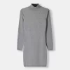Rochie mini cu gat inalt Rochie mini cu gat inalt