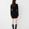 Rochie mini cu guler polo Rochie mini cu guler polo