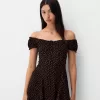 Rochie mini cu imprimeu floral Rochie mini cu imprimeu floral