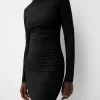 Rochie mini cu maneca lunga Rochie mini cu maneca lunga