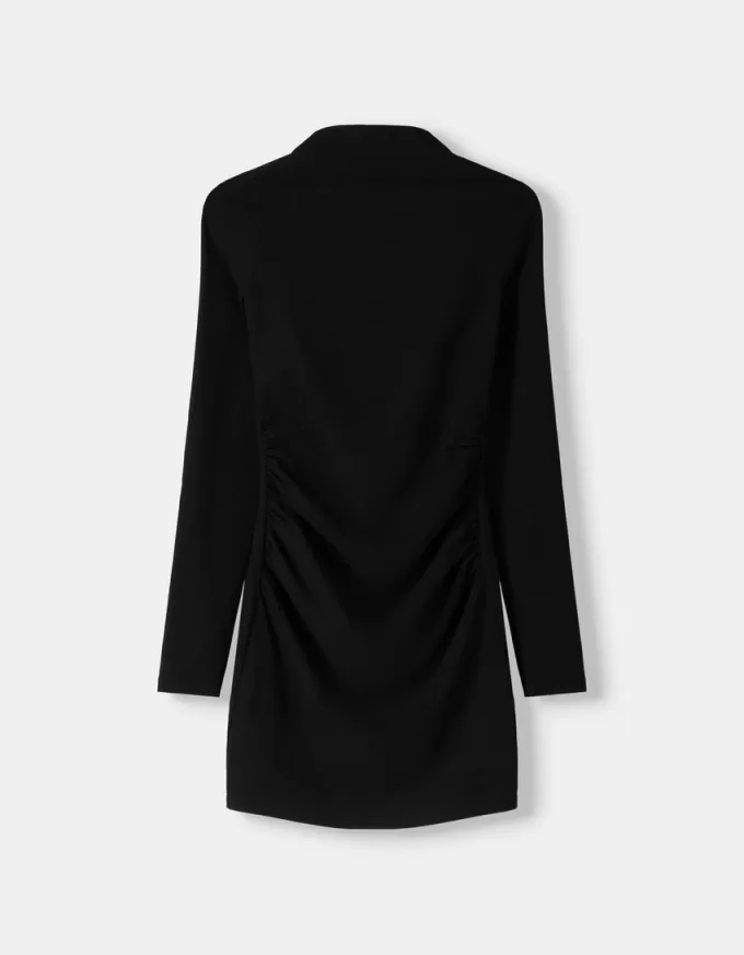 Rochie mini cu maneca lunga Rochie mini cu maneca lunga