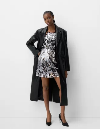 Rochie mini cu paiete