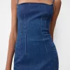 Rochie mini din denim Rochie mini din denim