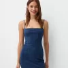 Rochie mini din denim Rochie mini din denim