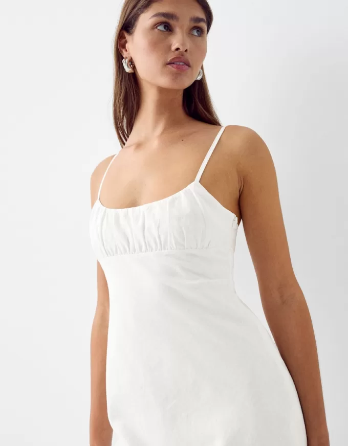Rochie mini din in Rochie mini din in