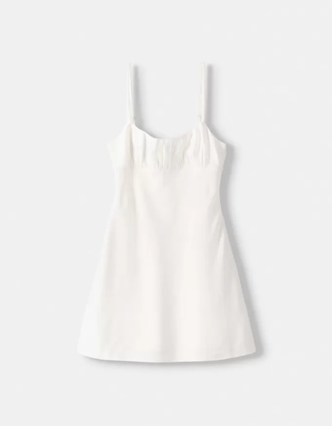 Rochie mini din in Rochie mini din in