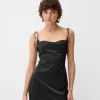 Rochie mini din satin Rochie mini din satin