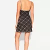 Rochie mini din tul cu imprimeu din dantela Rochie mini din tul cu imprimeu din dantela