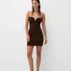 Rochie mini drapată Rochie mini drapată