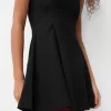 Rochie mini evazată fără umeri, cu decolteu în formă de inimă Rochie mini evazată fără umeri, cu decolteu în formă de inimă